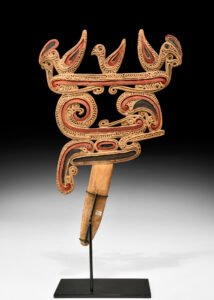 Fine Old Massim Canoe Ornament, Milne Bay Province Papua New Guinea
