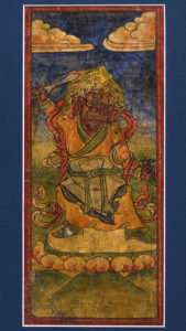 Two Superb Old Bhutan Buddhist Tsakli Paintings 19th Century Bhutan