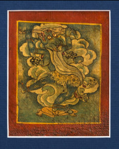 Six Superb Old Tibetan Buddhist Tsakli Paintings Depicting Bardo Deities