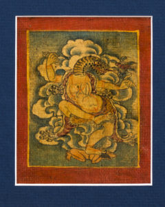 Six Superb Old Tibetan Buddhist Tsakli Paintings Depicting Bardo Deities