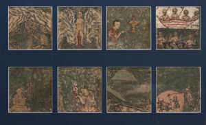 Superb Large & Double Sided Tibetan Buddhist Tsakli Paintings 16th-17th Century Tibet