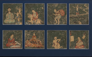 Superb Large & Double Sided Tibetan Buddhist Tsakli Paintings 16th-17th Century Tibet