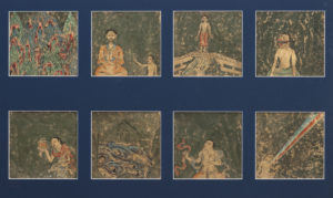 Superb Large & Double Sided Tibetan Buddhist Tsakli Paintings 16th-17th Century Tibet