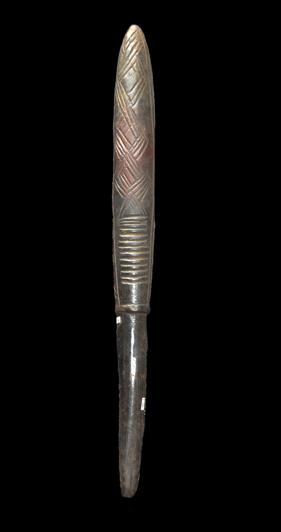 A fine old Tapa Beater Eastern Highlands Province Papua New Guinea