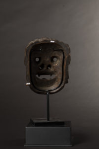 A Fine Old Japanese Mask of Fudō Myōō for Noh Theatre Performances