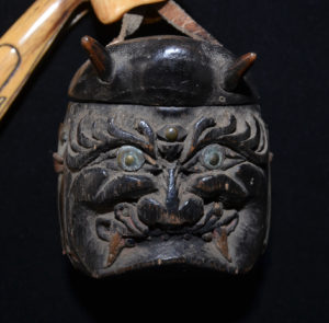 A Fine Old Japanese Tobacco Case with Pipe Holder 19th Century