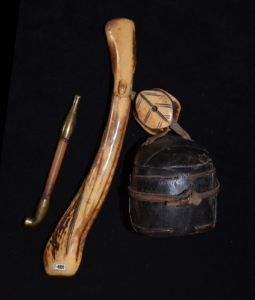 A Fine Old Japanese Tobacco Case with Pipe Holder 19th Century