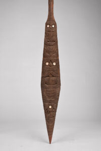 A Superb Old Maori Orators Paddle Polynesian Art from New Zealand C.1900