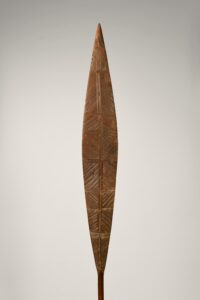 A Superb Old Maori Canoe Paddle Polynesian Art from New Zealand Circa 1860