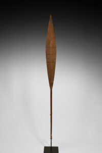 A Superb Old Maori Canoe Paddle Polynesian Art from New Zealand Circa 1860