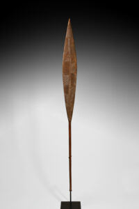 A Superb Old Maori Canoe Paddle Polynesian Art from New Zealand Circa 1860