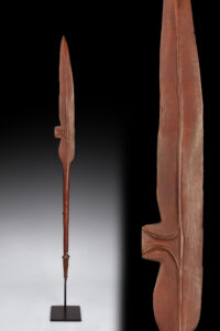 A Superb Old Vanuatu War Club Pentecost Island Vanuatu ( New Hebrides)19th Century