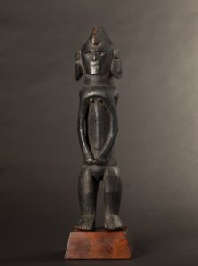 A Fine Old Mumuye Figure Benue River Valley Region Nigeria Africa