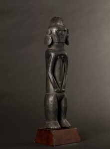 A Fine Old Mumuye Figure Benue River Valley Region Nigeria Africa