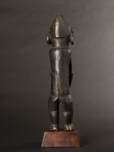 A Fine Old Mumuye Figure Benue River Valley Region Nigeria Africa