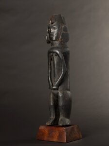 A Fine Old Mumuye Figure Benue River Valley Region Nigeria Africa