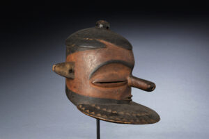 A Fine Old Eastern Pende Mask Pende People Democratic Republic of Congo Africa