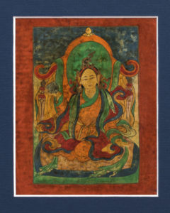 Five Superb Old Tibetan Buddhist Tsakli Paintings 19th Century