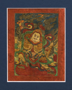 Five Superb Old Tibetan Buddhist Tsakli Paintings 19th Century