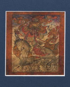 Eight Fine Tibetan Buddhist Tsakli Paintings Teaching Cards 19th Century