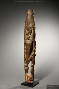 A Superb Old New Guinea Keram River Ancestor Figure East Sepik Province Papua New Guinea