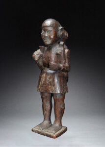A Fine Old Paiwan Tribe Ancestor Figure South Taiwan Formosa Island