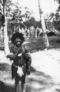 A Superb Old New Guinea Ceremonial Lime Container Middle Sepik River Papua New Guinea