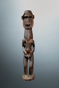 A Superb Old New Guinea Basket Hook Figure Lower Sepik River Area Papua New Guinea