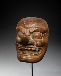 A Superb Old Japanese Tengu Mask from Japan 19th Century