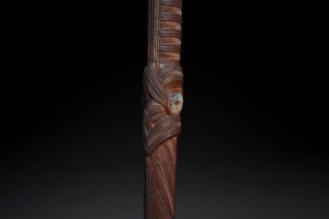 Two Superb Old Maori Orators Staffs Tokotoko New Zealand Polynesia19th Century