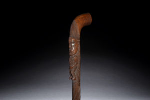 Two Superb Old Maori Orators Staffs Tokotoko New Zealand Polynesia19th Century