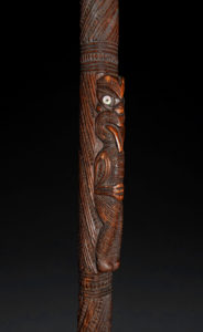 Two Superb Old Maori Orators Staffs Tokotoko New Zealand Polynesia19th Century