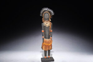 A Rare Old New Guinea Highlands Ancestor Figure Eastern Highlands Province Papua New Guinea