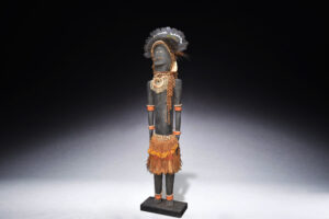 A Rare Old New Guinea Highlands Ancestor Figure Eastern Highlands Province Papua New Guinea