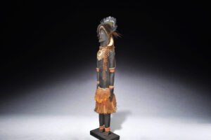 A Rare Old New Guinea Highlands Ancestor Figure Eastern Highlands Province Papua New Guinea