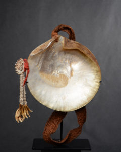 A Superb New Guinea Shell Pectoral Ornament New Britain Island Papua New Guinea
