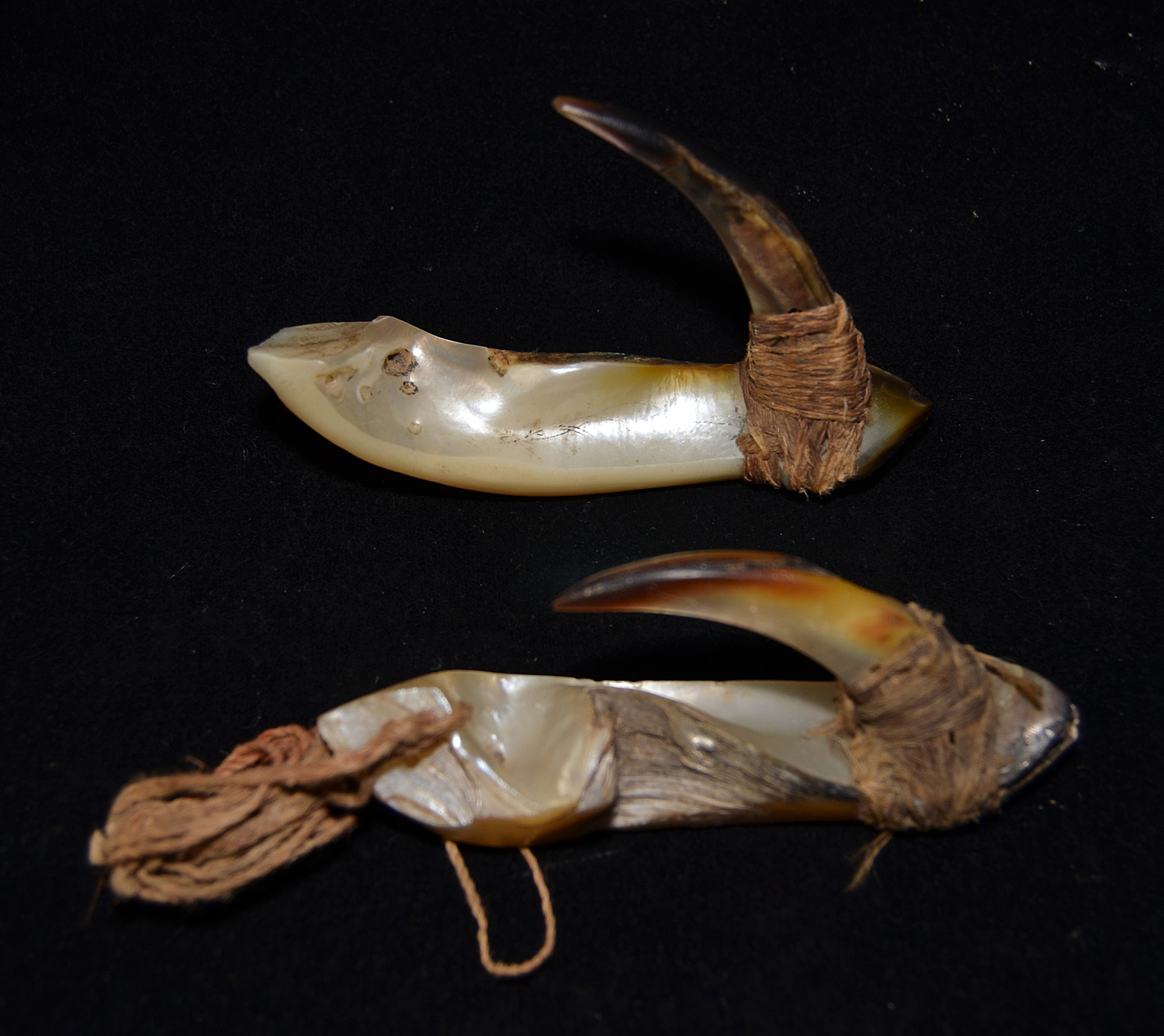 Two Old Micronesian Fishing Lures Marshal Islands 19th Century