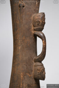 A Superb Old New Guinea Drum Asmat People West Papua Irian Jaya Indonesia