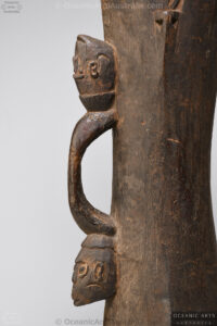 A Superb Old New Guinea Drum Asmat People West Papua Irian Jaya Indonesia