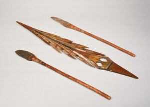 A Superb Old Australian Aboriginal Tiwi Dance Spear Melville Island Northern Territory Australia