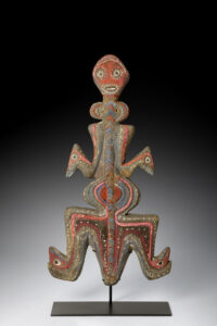 A Superb Old New Guinea Basket Hook Figure Kwoma People Waskuk Area Upper Sepik River Papua New Guinea