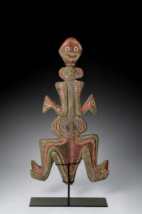 A Superb Old New Guinea Basket Hook Figure Kwoma People Waskuk Area Upper Sepik River Papua New Guinea