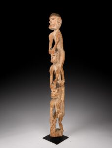 A Superb Old New Guinea Asmat Ancestor Figure West Papua Irian Jaya Indonesia