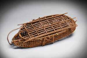 A Superb Old Micronesian Woven Basketry Fish Trap Yap Island Micronesia