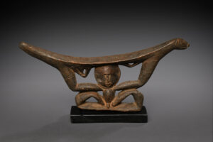 A Superb Old New Guinea Neckrest Abelam People East Sepik Province Papua New Guinea