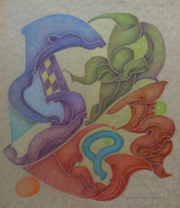 Colour Drawings by Fritz Klee (1876 - 1976)