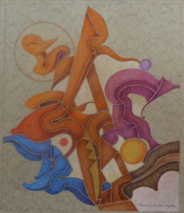 Colour Drawings by Fritz Klee (1876 - 1976)
