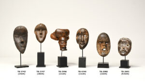 A Fine Collection of Antique African Passport Masks West Africa