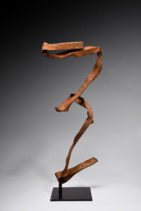 Twisted Steel Sculpture