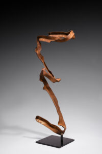 Twisted Steel Sculpture